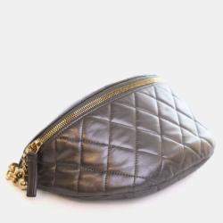 Pre Owned Chanel Aged Calfskin Waist Bag