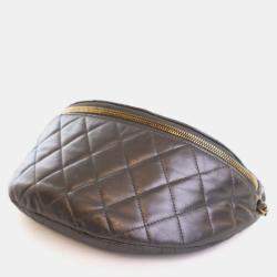 Pre Owned Chanel Aged Calfskin Waist Bag