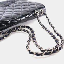 Pre Owned Chanel Medium Patent 3 Bag