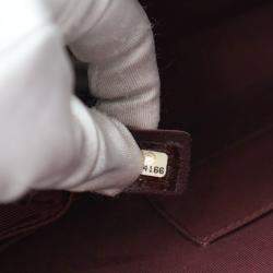 Pre Owned Chanel Navy Blue Lambskin Coco Boy Camera Bag