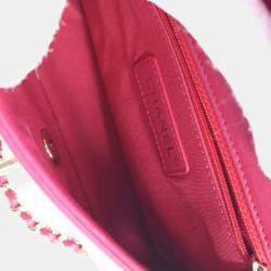 Pre Owned Chanel Mini Red Calfskin Mademoiselle Flap Bag