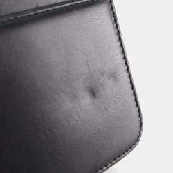 Pre Owned Chanel Black Lambskin Wallet On Chain 