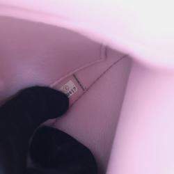 Pre Owned Chanel Small Pink Lambskin Trendy CC Top Handle Bag