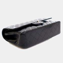 Pre Owned Chanel Medium Caviar Classic Double Flap Bag