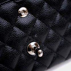 Pre Owned Chanel Medium Caviar Classic Double Flap Bag