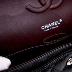 Pre Owned Chanel Medium Caviar Classic Double Flap Bag