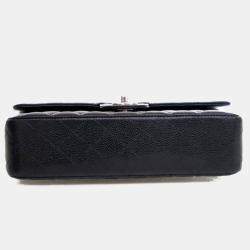 Pre Owned Chanel Medium Caviar Classic Double Flap Bag