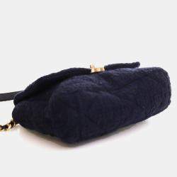 Pre Owned Chanel Medium Tweed 19 Flap Bag