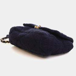 Pre Owned Chanel Medium Tweed 19 Flap Bag