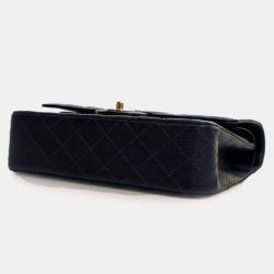 Pre Owned Chanel Vintage Medium Caviar Classic Double Flap Bag