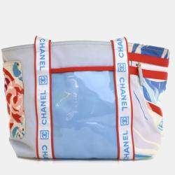 Pre Owned Chanel Sports Line Surfline Tote