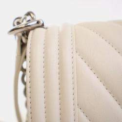 Pre Owned Chanel Medium Lambskin Boy Bag