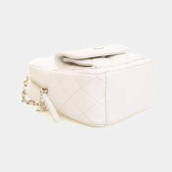 Pre Owned Chanel Mini Caviar Classic Backpack