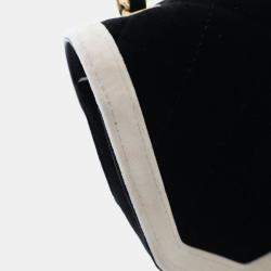 Pre Owned Chanel Vintage Mini Velvet Place Vendome Flap Bag