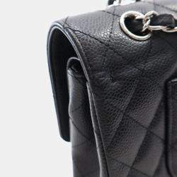 Pre Owned Chanel Medium Caviar Classic Double Flap Bag