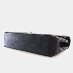 Pre Owned Chanel Medium Caviar Classic Double Flap Bag