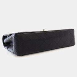 Pre Owned Chanel Medium Caviar Classic Double Flap Bag