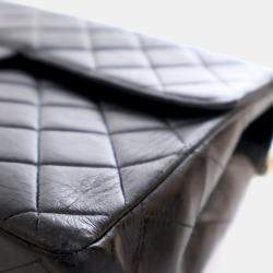 Pre Owned Chanel Vintage Jumbo Lambskin Classic Single Flap Bag