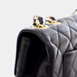 Pre Owned Chanel Vintage Jumbo Lambskin Classic Single Flap Bag