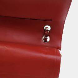 Pre Owned Chanel Medium Patent Classic Double Flap Bag