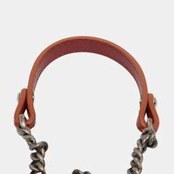 Pre Owned Chanel Paris Dallas Wild Stitch Flap Goatskin Leather Shoulder Bag