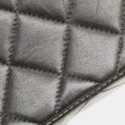 Pre Owned Chanel Black Medium Classic Lambskin Kelly Flap