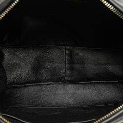 Pre Owned Chanel Black CC Quilted Lambskin Tassel Crossbody