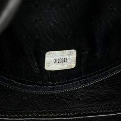Pre Owned Chanel Black CC Quilted Lambskin Tassel Crossbody