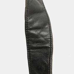 Pre Owned Chanel Black CC Quilted Lambskin Tassel Crossbody