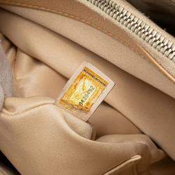 Pre Owned Chanel Beige Caviar Grand Shopping Tote