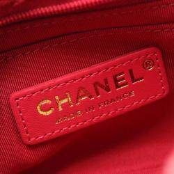 مملوكة مسبقًا Chanel Mini Matelasse Shoulder Bag  Fabric Boa  Pink