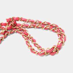 مملوكة مسبقًا Chanel Mini Matelasse Shoulder Bag  Fabric Boa  Pink