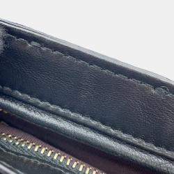 Pre Owned Chanel Coco Mark Black Lambskin Chain Shoulder Bag