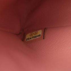 Pre Owned حقيبة كتف شانيل ماتالاسي جلد وردي رفرف مزدوج 2.55