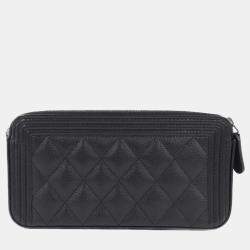 Pre Owned Chanel Boy Line Wallet Chain