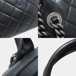 Pre Owned Chanel Matelasse Handbag In Calfskin