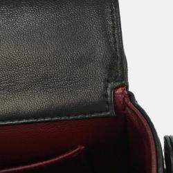 Pre Owned Chanel Black Lambskin Handbag