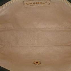 Pre Owned Chanel Black Quilted Calfskin Chic Quilt Flap