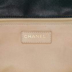 Pre Owned Chanel Black Quilted Calfskin Chic Quilt Flap