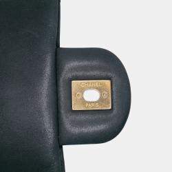 Pre Owned Chanel Black Quilted Calfskin Chic Quilt Flap