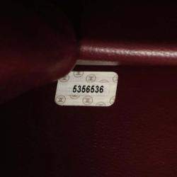 Pre Owned Chanel Flap Black Leather Shoulder Bag