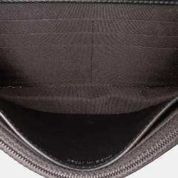 Pre Owned Chanel Black Calfskin Chain 20s Signe Wallet on Chain