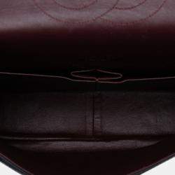 Pre Owned Chanel Black Maxi Classic Caviar Double Flap