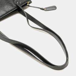 Pre Owned Chanel Black CC Caviar Leather Tote