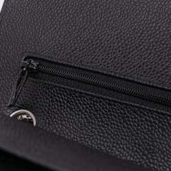 Pre Owned Chanel Black Jumbo Classic Caviar Double Flap