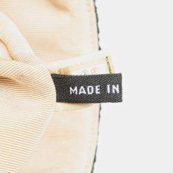 Pre Owned Chanel Black Jumbo Reissue 2.55 Choco Bar Wool Felt Identification Flap