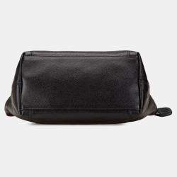 Pre Owned Chanel Black CC Caviar Tote