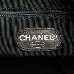 Pre Owned Chanel Black CC Caviar Tote