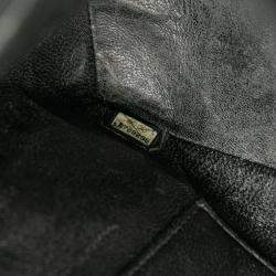 Pre Owned Chanel Black Caviar Medallion Tote 