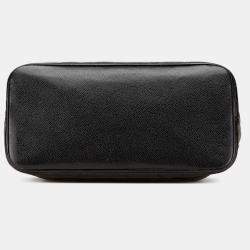 Pre Owned Chanel Black Caviar Medallion Tote 